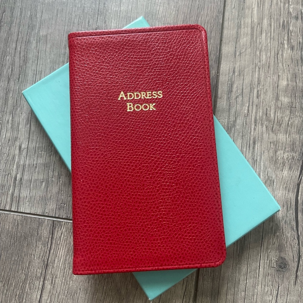 tiffany & co address book
